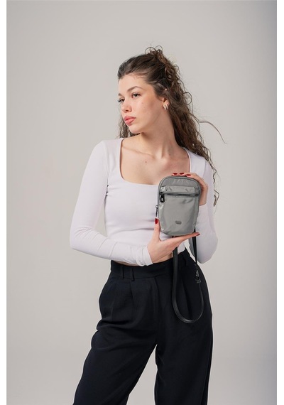Ççs Kadın 17740 Çapraz Askılı Çanta GRİ