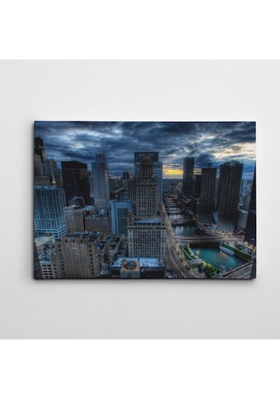 Chiago Dekoratif Kanvas Tablo 70 X 100 Cm