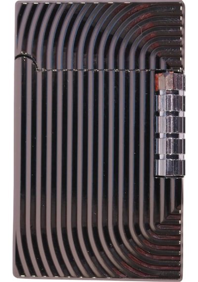 Black Martin Soft Flame Gunmetal Metal Çakmak - Tr9275