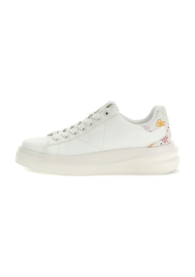 Guess Elbina Kadın Deri Sneaker Ayakkabı Flpe11lea12 Beyaz