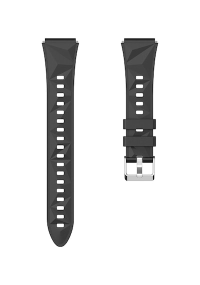 Butam Bilişim Huawei Watch Gt5 Pro 42mm Uyumlu Krd-129 Silikon Kordon Strap Kayış-kırmızı