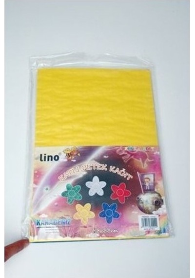 Lino Katlı Petek Kağıt 23x33 5 Renk-5 Adet