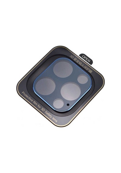 Apple Uyumlu iPhone 12 Pro Max Zore Kamera Koruyucu Mavi