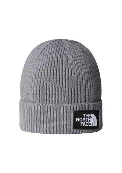 The North Face Tnf Logo Box Cuffed Beanıe Unisex Bere Nf0a8chedyy1 Gri