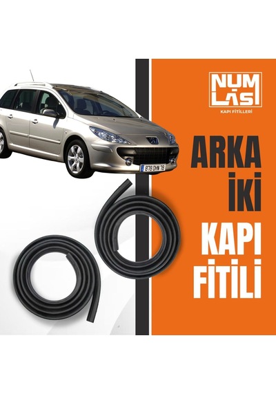 Peugeot 307 Station Wagon Arka Iki Kapı Fitili-a Kalite-numlas-nm3552