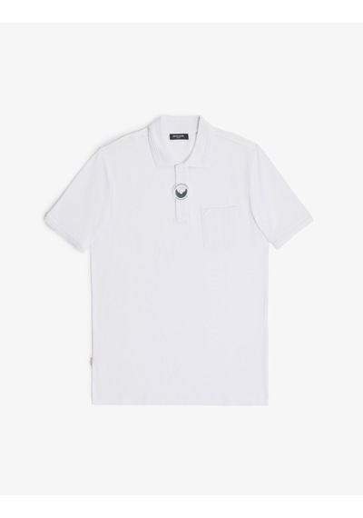 Pierre Cardin Erkek Beyaz Tişört Basic 50321144-vr013