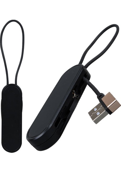 Powermaster Pm-25906 Siyah 3in1 Type C- Lightning- Micro Usb Manyetik Uç Taşınabilir Şarj Kablosu