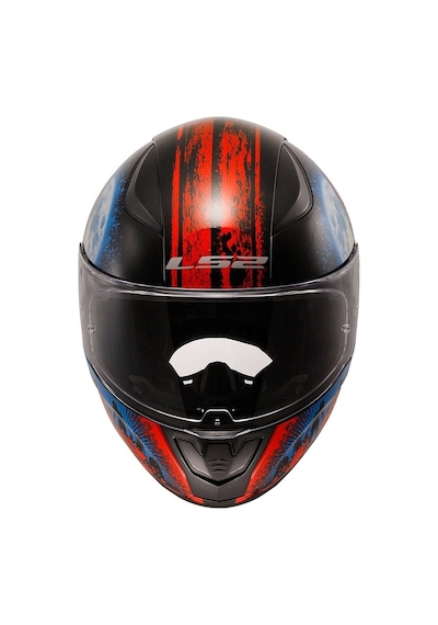Ls2 Rapid 2 Zombie Kapalı Motoiklet Kask Kırmızı - Siyah