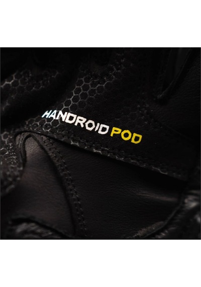 Knox Handroid Pod Mk5 Kısa Korumalı Deri Motosiklet Eldiveni