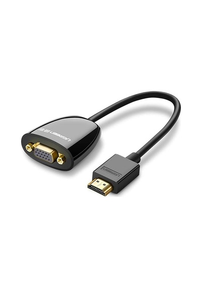 Hdmı To Vga Dişi Çevirici Adaptör Siyah