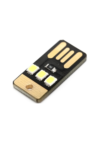Usb Led Lamba Modülü Mini Çok İnce Led Işık Kamp Gece Lambası