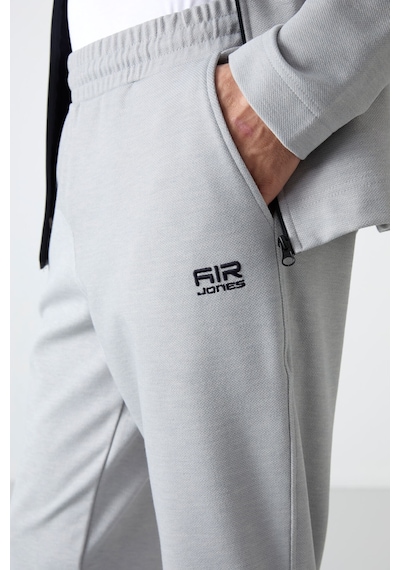 Tommy Life Carlos Gri Standart Kalıp Erkek Eşofman Takım - 85209 Gri