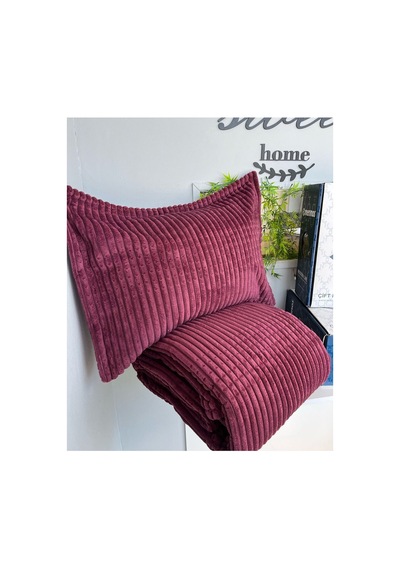 Sarar Merinos Modern Lıne Tek Kişilik Battaniye 2 Parça Yatak Örtüsü Seti Modernlınetekcheryy02 Cheryy