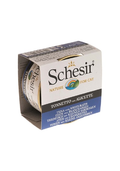 Schesir Ton Ve Ringa Balıklı Kedi Konservesi 85 Gr 6 Adet