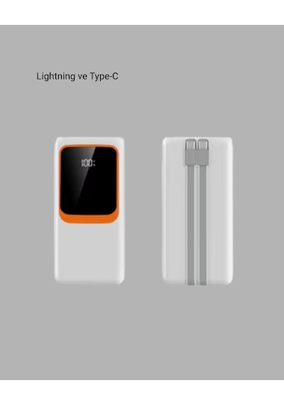 Hubrendy Tekno 10.000 Mah Bataryalı, Dijital Göstergeli Taşınabilir Powerbank Diğer