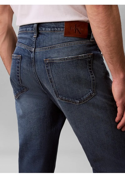 Calvin Klein Classıc Taper New Be, Nkn Mavi Erkek Kot Pantolon