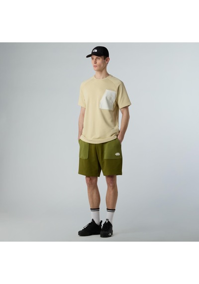 The North Face M Terry Relaxed Tee Erkek T-shirt-31197 Krem