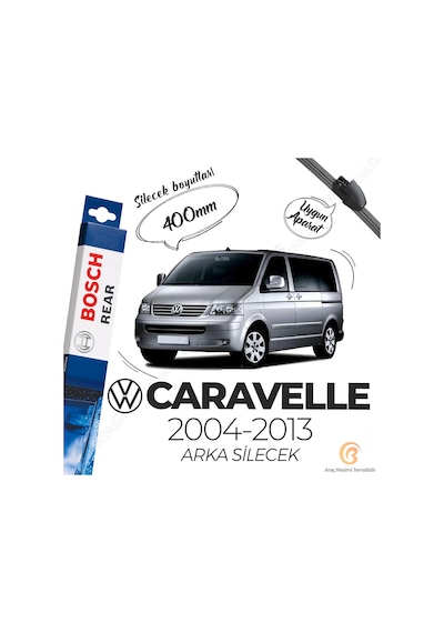 Volkswagen Caravelle T5 Arka Silecek 2003-2013 Bosch Rear A400H