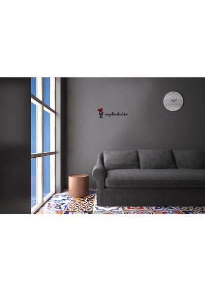 Engelleri Kaldır Folyo Sticker 100cm Uzunluk Siyah