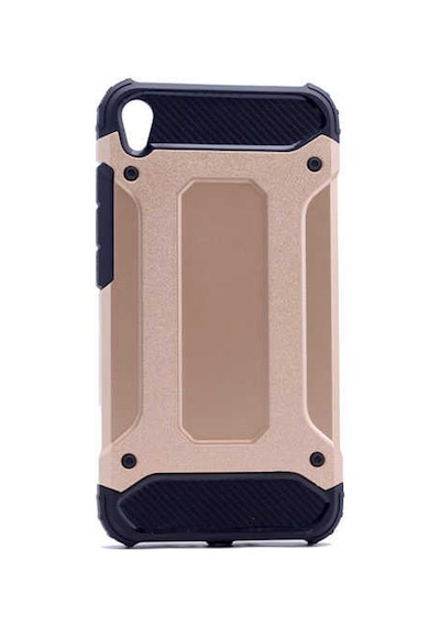 Kilifone - Asus Zenfone Live Zb501kl Uyumlu - Kılıf Çift Katman Koruyucu Crash Military Tank Kılıf - Gold Gold