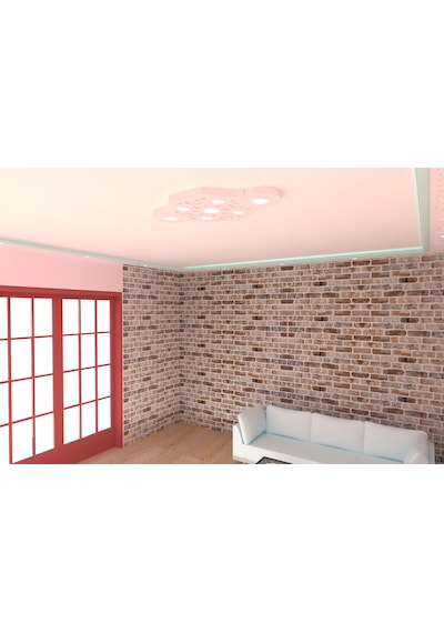 Motifpiyer Tavan Led Spotlu Göbeği-52-55x95cm-sekizgen