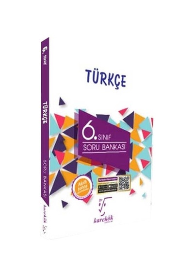 Karekök Yayınları 6. Sınıf Türkçe Soru Bankası/Karekök Yayınları