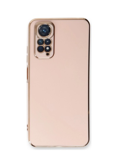 Newface - 19 - Xiaomi Redmi Note 11 Kılıf Volet Silikon - Ece-umay - - Pembe