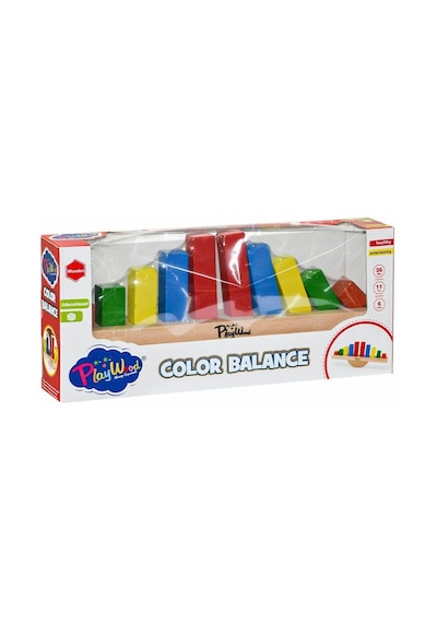 Ony-387 Ahşap Renkli Balans Oyunu -onyıl