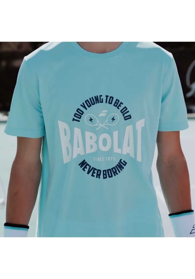 Babolat Exercıse Graphıc Tee Men Tişört Turkuaz