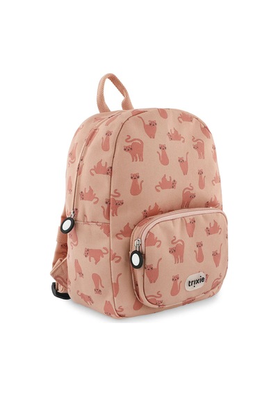 Trixie Backpack Print Charming Cat - Okul Çantası Karışık
