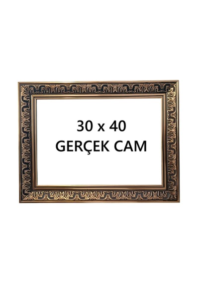 30 X 40 Fotograf Resim Belge Serifika Diploma Çerçevesi Gerçek Camlı 019