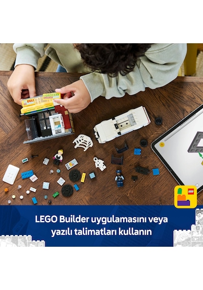 LEGO® Marvel Spider-Verse: Miles Morales, Spot'a Karşı 76311 - 9 Yaş ve Üzeri Süper Kahramanlı Yaratıcı Oyuncak Yapım Seti (375 Parça)