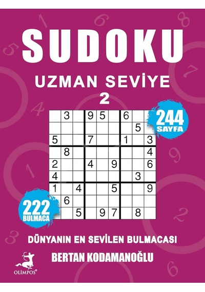 Sudoku Uzman Seviye 2: Dünyanın En Sevilen Bulmacası - 222 Bulmaca