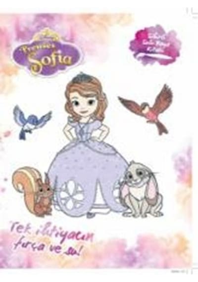 Disney Prenses Sofia Sihirli Sulu Boya Kitabı- Doğan ve Egmont Yayıncılık