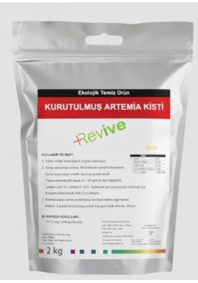 Revive Artemia Cyst Akvaryum Ve Canlı Balık Yemi 2 Kg