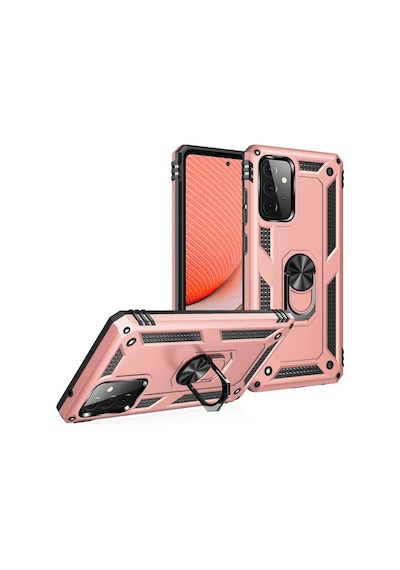 Samsung Uyumlu Galaxy A52S Kilif Zirhli Miknatisli Standli Tank Kapak 476386643