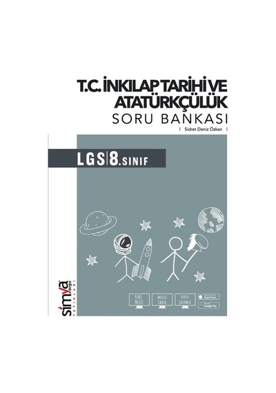 8. Sınıf T. C.  İnkılap Tarihi ve Atatürkçülük Soru Bankası -  Simya Dergisi Yayınları