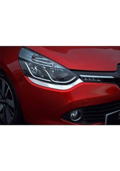 Renault Clio 4 Krom Far Kaşı 2 Parça 2012 Sonrası