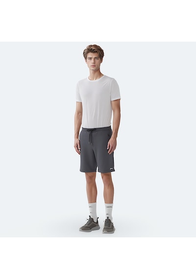 Slazenger VILTE I Erkek Cepli Koyu Gri Şort