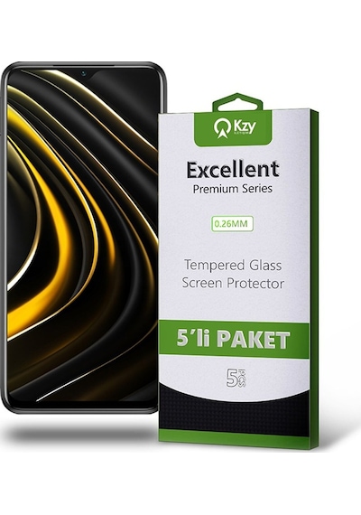 Xiaomi Poco M3 Ekran Koruyucu Cam 5 Adet Ekonomik Paket (554293339) 20 Tl Fark Ile Apple Uyumlu iPhone Hızlı Şarj Kablosu