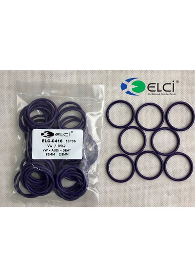 Volkswagen İçin Özel Hnbr O-Rings 50 Adetlik Paket 25Mm