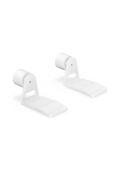Sonos Era 300 Uyumlu, Çiftli, 15 Ayarlanabilir Açılı, Çift, Düşük Profilli Duvar Montaj Aparat Seti - Beyaz