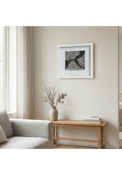 Good Home Fotoğraf Çerçevesı Beyaz 40x40 Cm