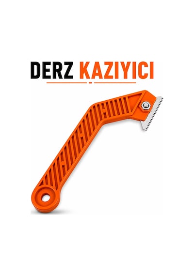 Derz Kazıyıcı Silikon Kazıyıcı Derz Temizleme Aparatı Fayans Seramik Paslanmaz Bıçaklı