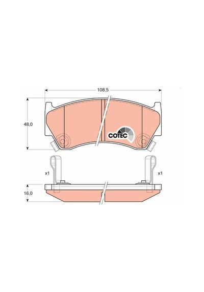 Nissan Almera Ön Fren Balatası 1995-2000