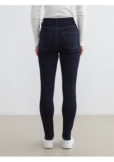 Lcw Modest İndigo Mercury Skinny Fit Kadın Jean Pantolon