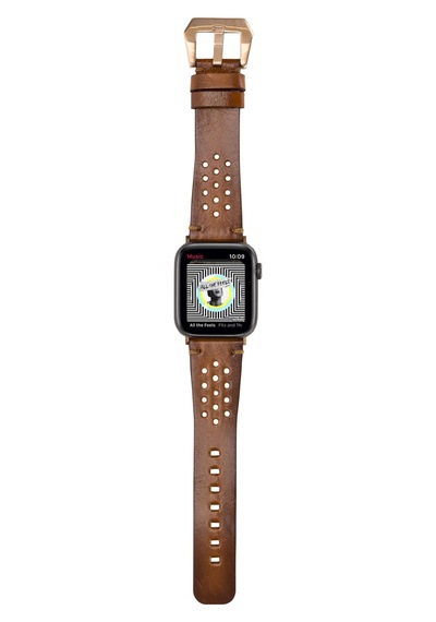Apple Watch Uyumlu Deri Kordon Vigo 42-44-45mm Rst2ef Diğer