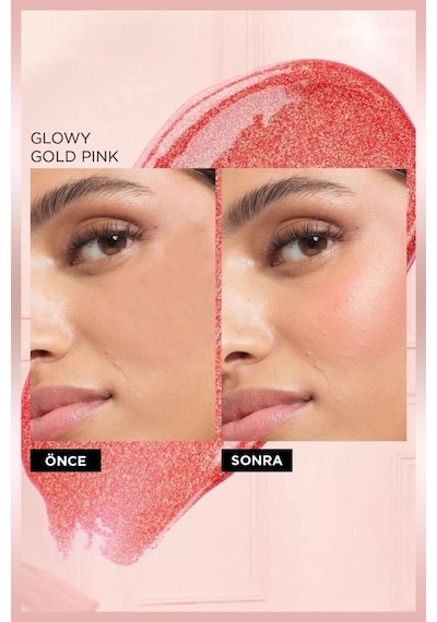 L'Oréal Paris Lumi Blush Likit Allık Glowy Gold Pink