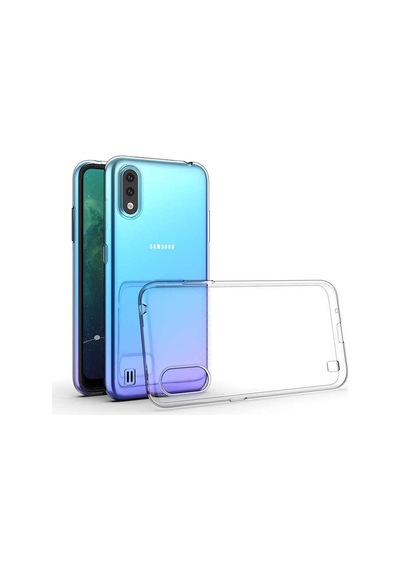 Samsung Uyumlu Galaxy A01 Kilif Silikon Seffaf Koruma Süper 527677287