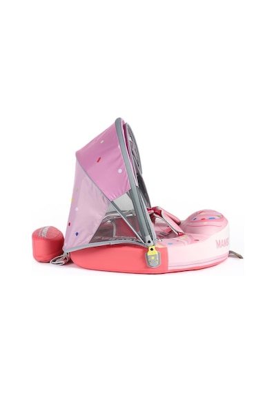 Mambobaby Yüzme Simidi - Cupcake, Emniyetli, Gölgelikli Ve Ayak Destekli